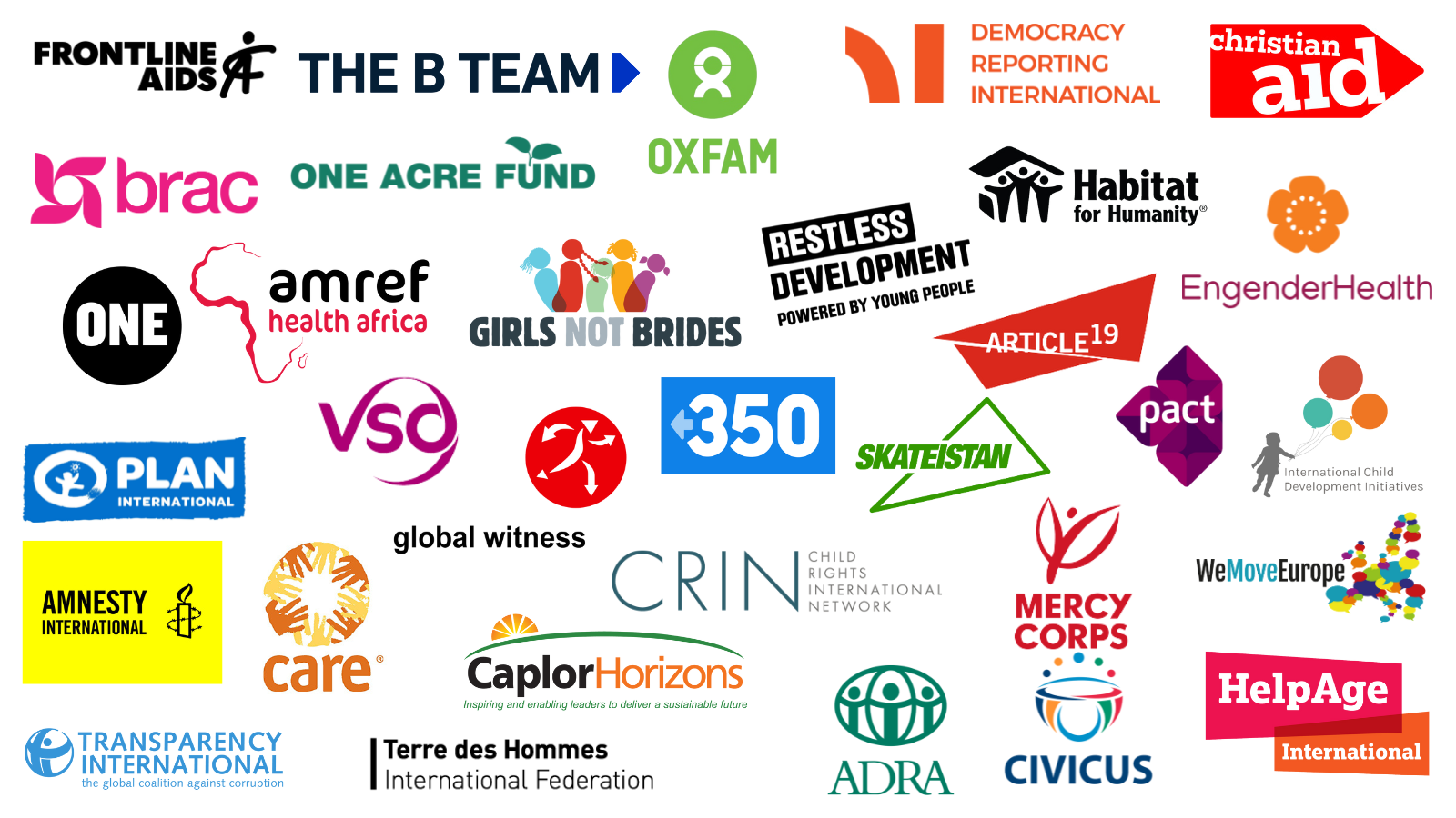 Organisations that signed FAIR SHARE Commitment